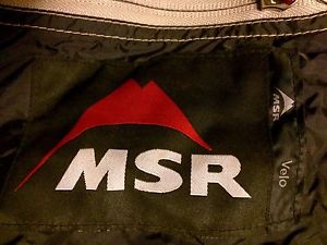 MSR Velo Tent No Poles No Stuff Sack Cycling Bicycle Vestibule