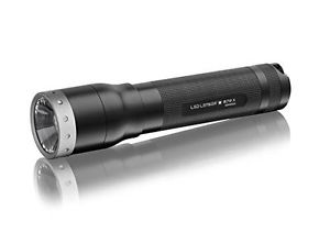 LED Lenser M7R-X Torcia Tascabile a LED in Alluminio, Nero