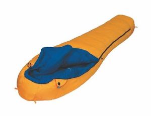 LESTRA Arctic - Sacco a pelo 90 x 230 x 60 cm, colore: Giallo/Blu