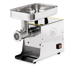 LEM 5 Lb .25 HP Stainless Steel Elecrtic Meat Grinder