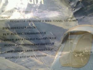 Regatta premium 4 man tent