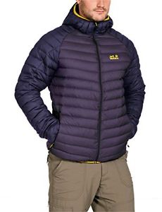 Jack Wolfskin, Piumino Uomo Zenon XT, Viola (Prune), XL