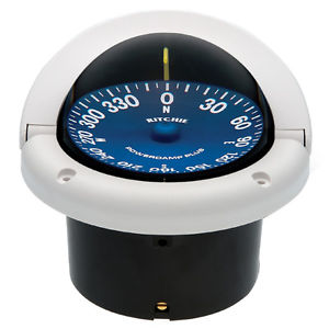 Ritchie SS-1002W SuperSport Compass Flush Mount White SS-1002W
