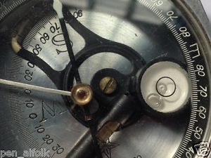 Rare Vtg D.W.Brunton's Compass 1894 #19428 Wm Ainsworth & SONS, USA.