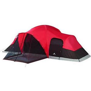 10 Person Camping Tent Enlarged Dome Family Tent 2 Removable Room Cabin Tents