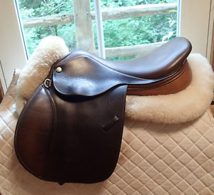 15.75" Rodrigo Pessoa Pony Saddle - 4" dot to dot