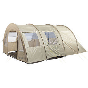 skandika Kemi 4 personas tienda campaña túnel mosquiteras caqui 2 cabinas nueva