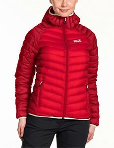 Jack Wolfskin, Piumino Donna Zenon XT, Rosso (Red Fire), M