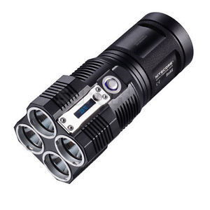 NITECORE TM26 Quad Ray Rechargeable CREE XM-L2 U3 4000LMS LED Flashlight Torch