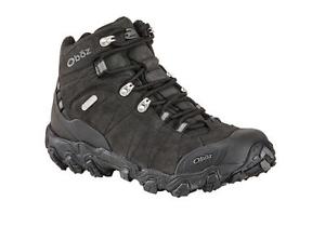 Oboz Men's Bridger Mid BDry Hiking Boot - Rubber Outsole, Leather Upper
