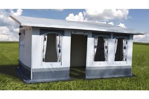 Hahn Dauerstandzelt Bergen, freistehend, Vorzelt, Zelt, Wohnwagen