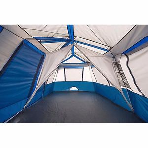 Instant Camping Tent 12 Person Large 18' x 16' Screen Room Family Cabin Shelter