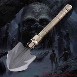 Military Camping Universal Multi-function Folding Shovel Outdoor Sports #2893