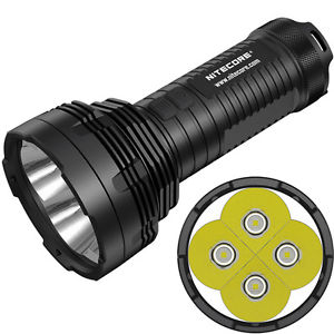 Nitecore TM16GT 3600LM 4x Cree XP-L HI V3 LED 18650 Searchlight Flashlight 1003M