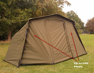 Cyprinus NEW Magnetix 60" Version 2.0 Carp Fishing Brolly + Infill Panel Combo