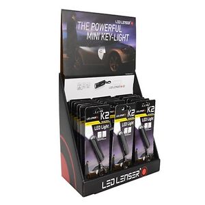 LED Lenser LED8252DA K2 Key-Light Keyring Torch POS (18 x K2) with Auto Header