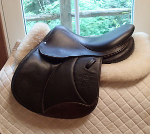 15.5" Voltaire Palm Beach Saddle - Full Buffalo - 2014 - 00A Flaps - 4.5"