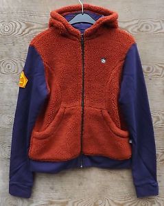 E9 Scru, warm Hoody for ladies, rust
