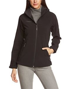 Mammut, Giacca Softshell Donna Ladakh, con cappuccio, Nero (Black), L