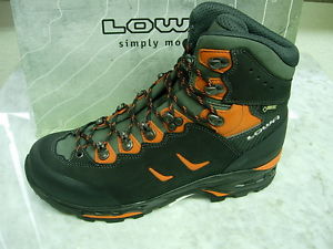 Reduziert: Lowa Trekking Schuhe Mod. CAMINO GTX Schwarz Orange m Goretex NEU