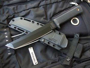 CS13QRTK Cold Steel Recon Tanto Fixed CPM-3V Black Blade, Kray-Ex Handle Japan
