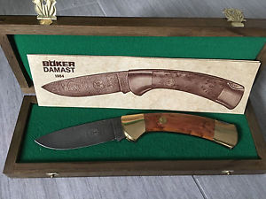 Böker Jahresmesser 1984 Damast (limitiert auf 999 Stück)