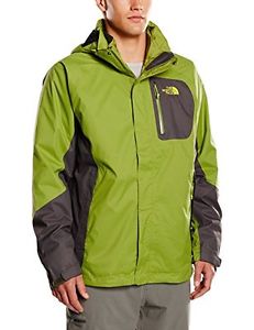 The North Face, Giacca Uomo Zenith Triclimate, Verde (Grip Green/Black Ink Green