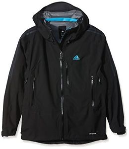 Adidas, Giacca a vento Uomo Terrex Swift Felsfreund, Nero (Black), 52 cm