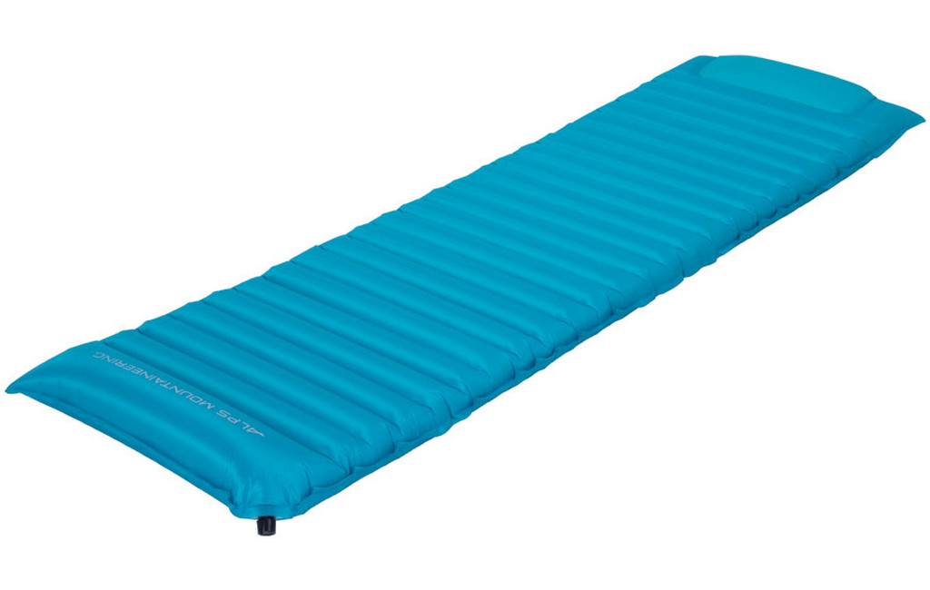 Alps Mountaineering Featherlite 4s Air Pad 20" x 72" x 3" Blue 7158928