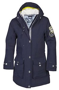 Marinepool, Parka Dahlia Donna, Blu (Navy), XXL