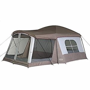 Family Cabin Dome Tent Camping Hiking Outdoor Wenzel 16 X 11 Feet 8 Person