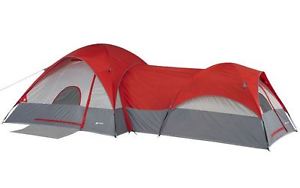Ozark Trail 8-Person Dome ConnecTent Outdoor Family Camping Shelter TentTunnel