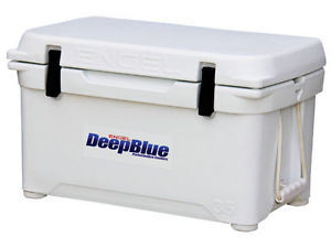 Engel Deep Blue  35QT Quart Performance Ice Chest Cooler ENG35 - White