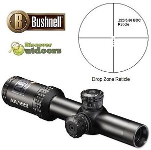 New Bushnell 1-4x24mm AR Optics 223 BDC Dropzone Reticle Rifle Scope - 30mm Tube
