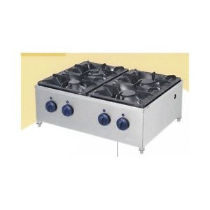 Cucina piano cottura gas fornellone 4 fuochi cm 80x64x30 RS0724