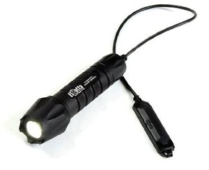 Elzetta ZFL-M60-CF2A Tactical Weapon LED Flashlight with Flood Lens Strike Tape