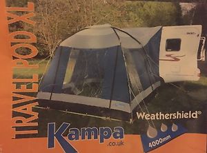 Kampa Travel POD XL Weathershield Wine Red. For Motor Homes Up To 290 cm High