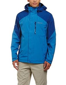 Marmot Palisades - Giacca da uomo, Blu (Sierra Blue/Indigo Blue), L