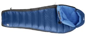 NWT! The North Face Blue Kazoo 15 Degrees Down Waterproof Sleeping Bag, Regular