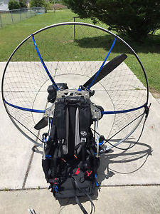 Paramotor, ParaJet Zenith, w/Polini 130 motor, 51"Carbon Prop, M-Harness, Extras