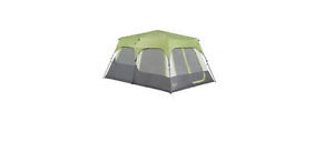 Coleman Instant Cabin Tent 10-Person Camping Outdoor Room Shelter Queen Airbeds
