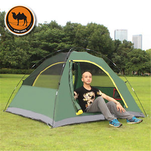 Camel Brand High Quality Outdoor Camping Hiking Automatic 4-Season Family Tent