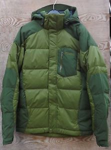 Marmot Maschile Ombra Giacca, Giacca piumino per uomini, moss-groenlandia