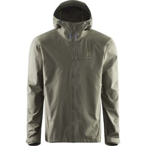 Haglofs Trail Mens Jacket Windproof - Beluga All Sizes