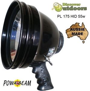 New Powabeam 7" 55w HID Hand Held 12v Spotlight - 175mm HUNTING