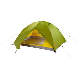 Jack Wolfskin Skyrocket III Dome Tent: 3-Person 3-Season Green Tea One Size