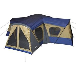 Family Camping Tent Base Camp Tents 14 Person Ozark Trail Outdoor Hiking Cabin
