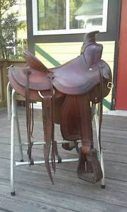 Don Rich 16" Custom Wade Ranch Roping Saddle