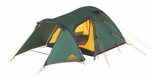 ALEXIKA 9126.3101 - Tenda da campeggio Zamok, per 3 persone, 190 x 420 x 125 cm,