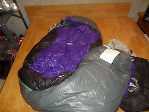 BIG AGNES LITHIA SPRING SL 15 F 700 DOWN TEK WOMEN'S SLEEPING BAG RTL $380